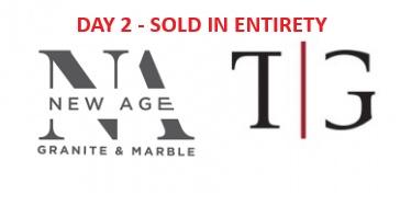 Day 2 SALE CANCELLED - SOLD ENBLOC - New Age Granite & Marble Ltd. and Tile Giant - Dorval, QC