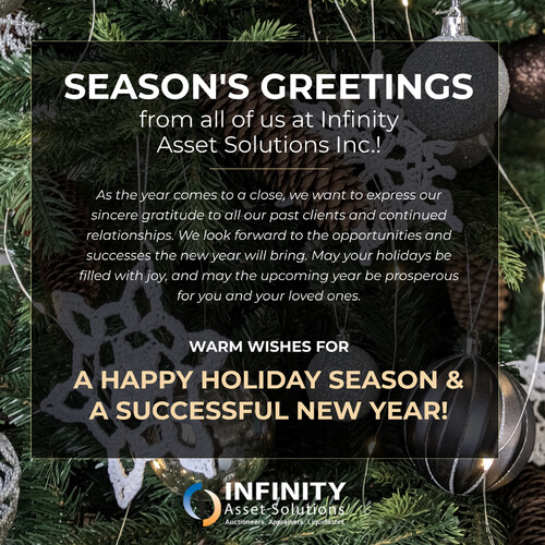 Season's Greetings From The Team At Infinity Asset Solutions Inc.!
