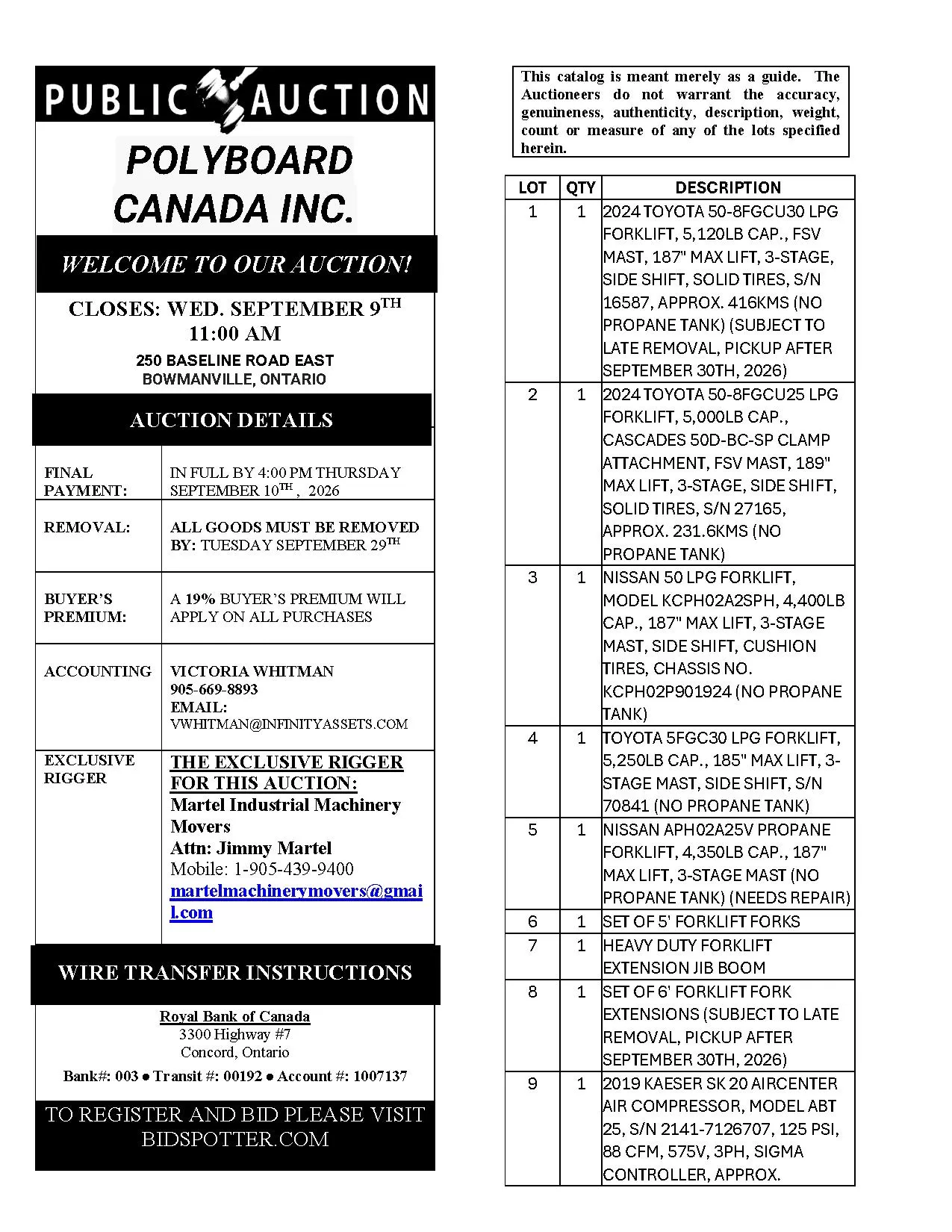 Catalog