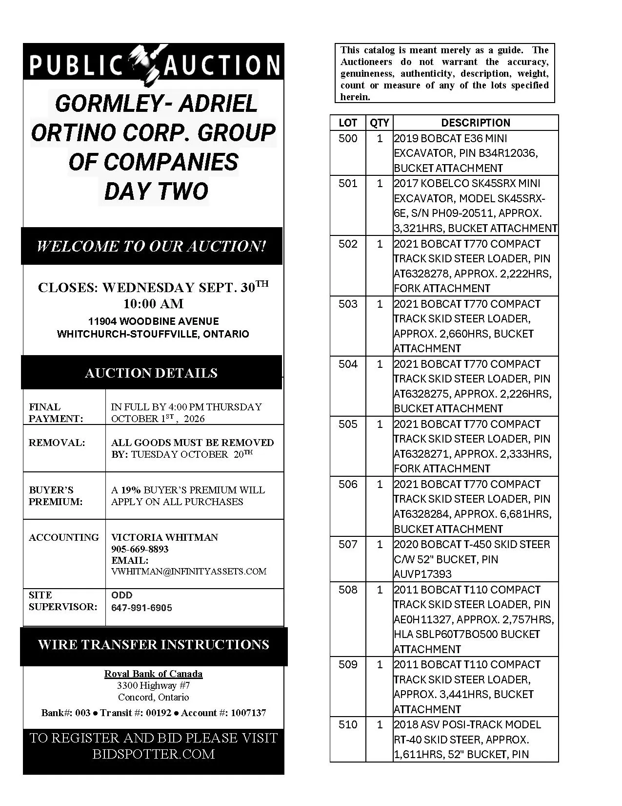 Catalog