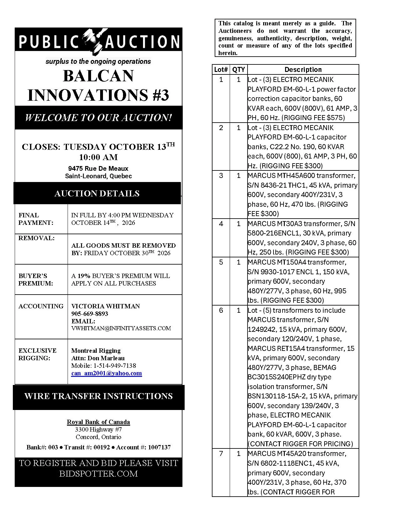 Catalog
